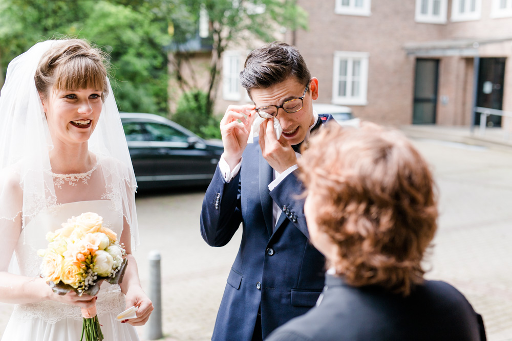 Hochzeitsfotograf Kirche Rockenhof Volksdorf und Hotel Kastanie Duvenstedt